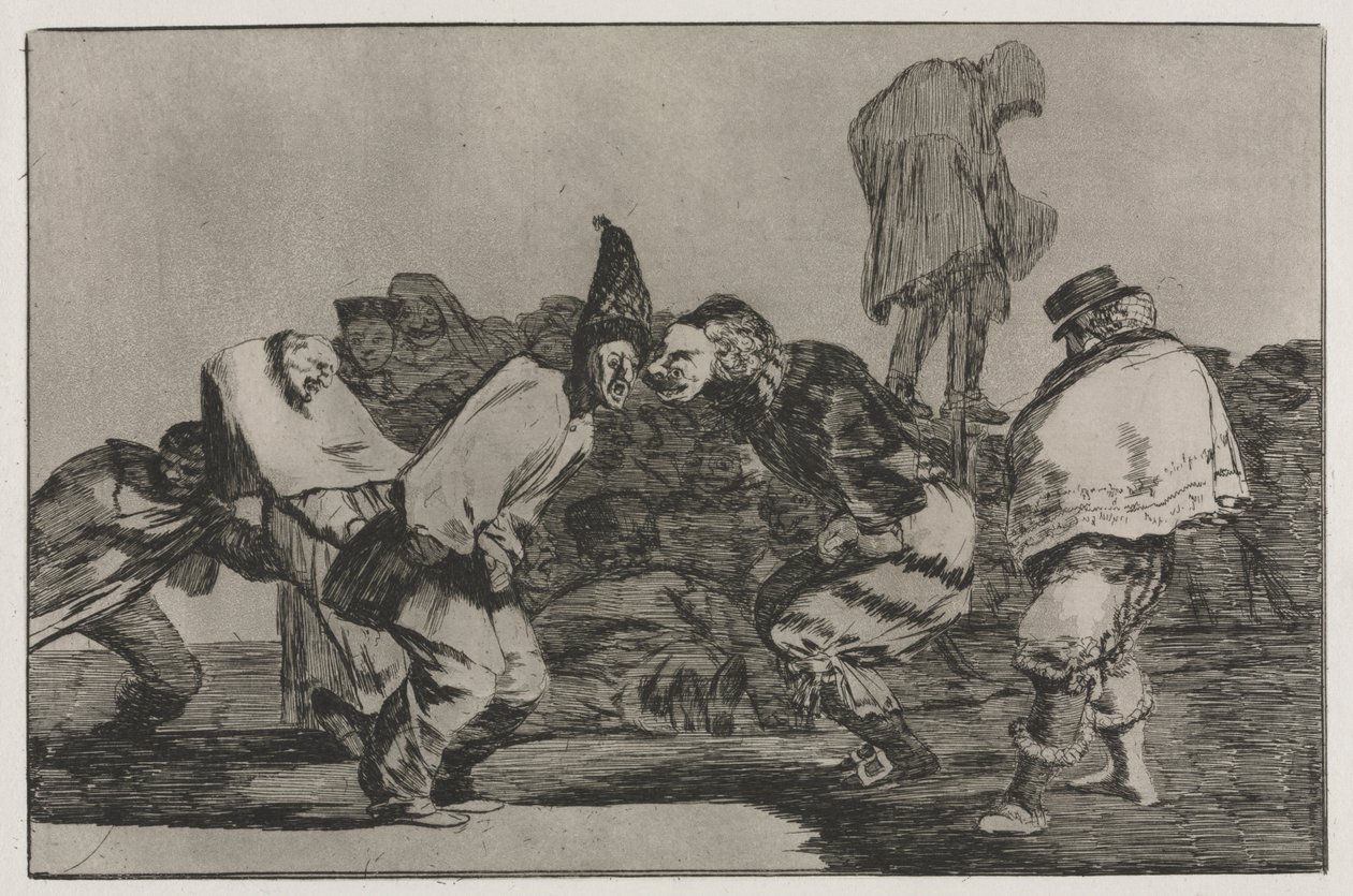Ordsprogene: Karneval dårskab af Francisco de Goya