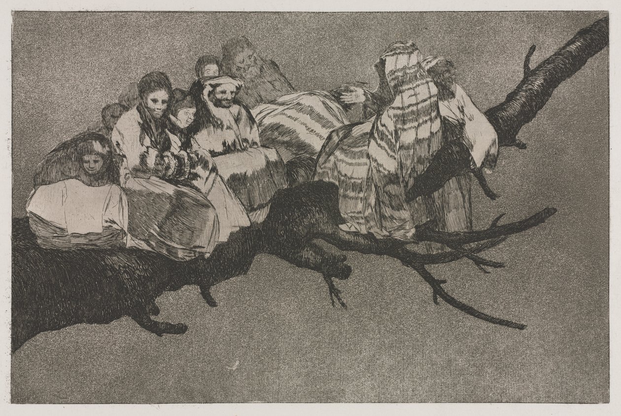 Ordsprogene: Latterlig dårskab af Francisco de Goya
