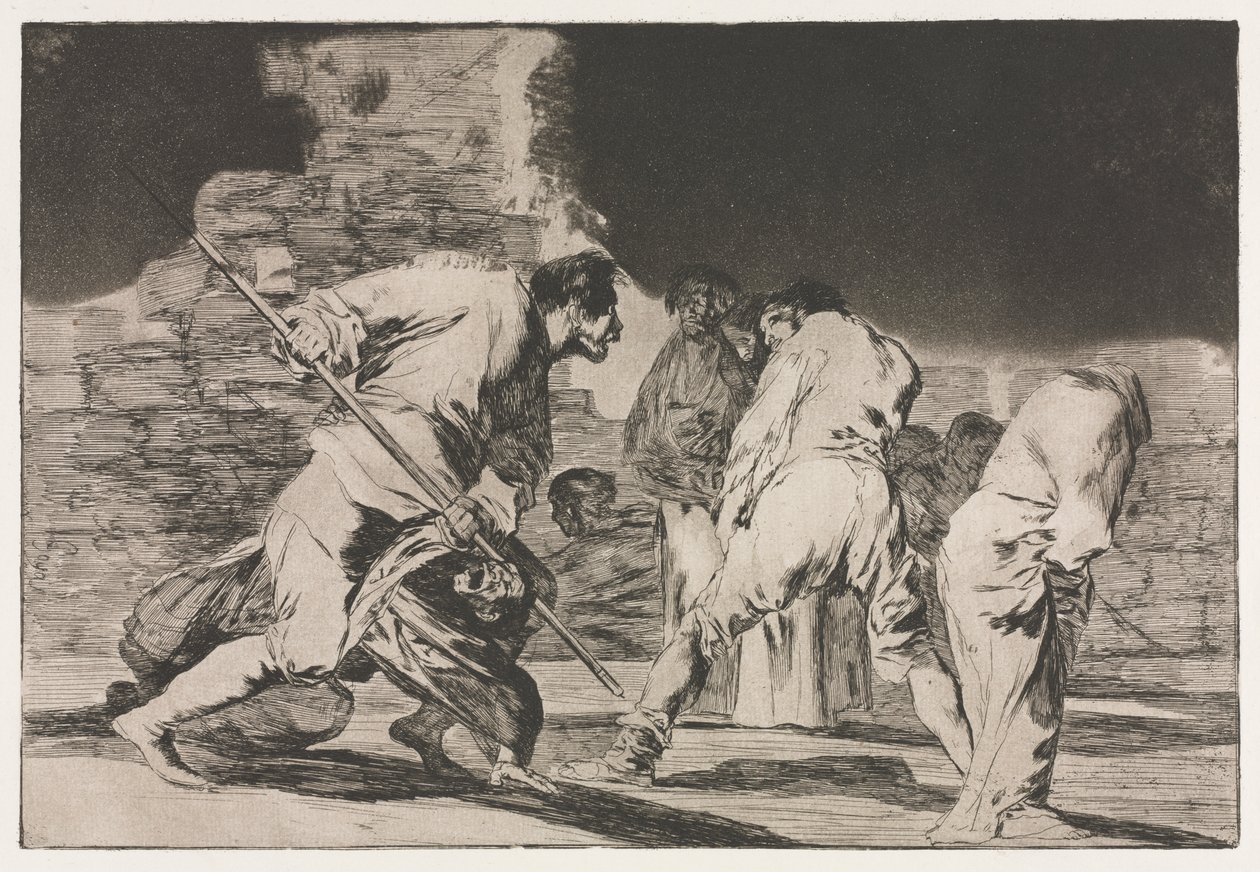 Ordsprogene: Furyens dårskab af Francisco de Goya
