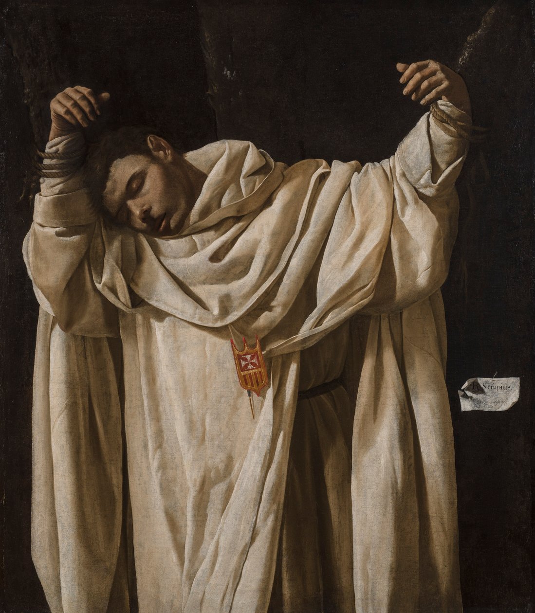 Den velsignede Serapius af Francisco de Zurbaran