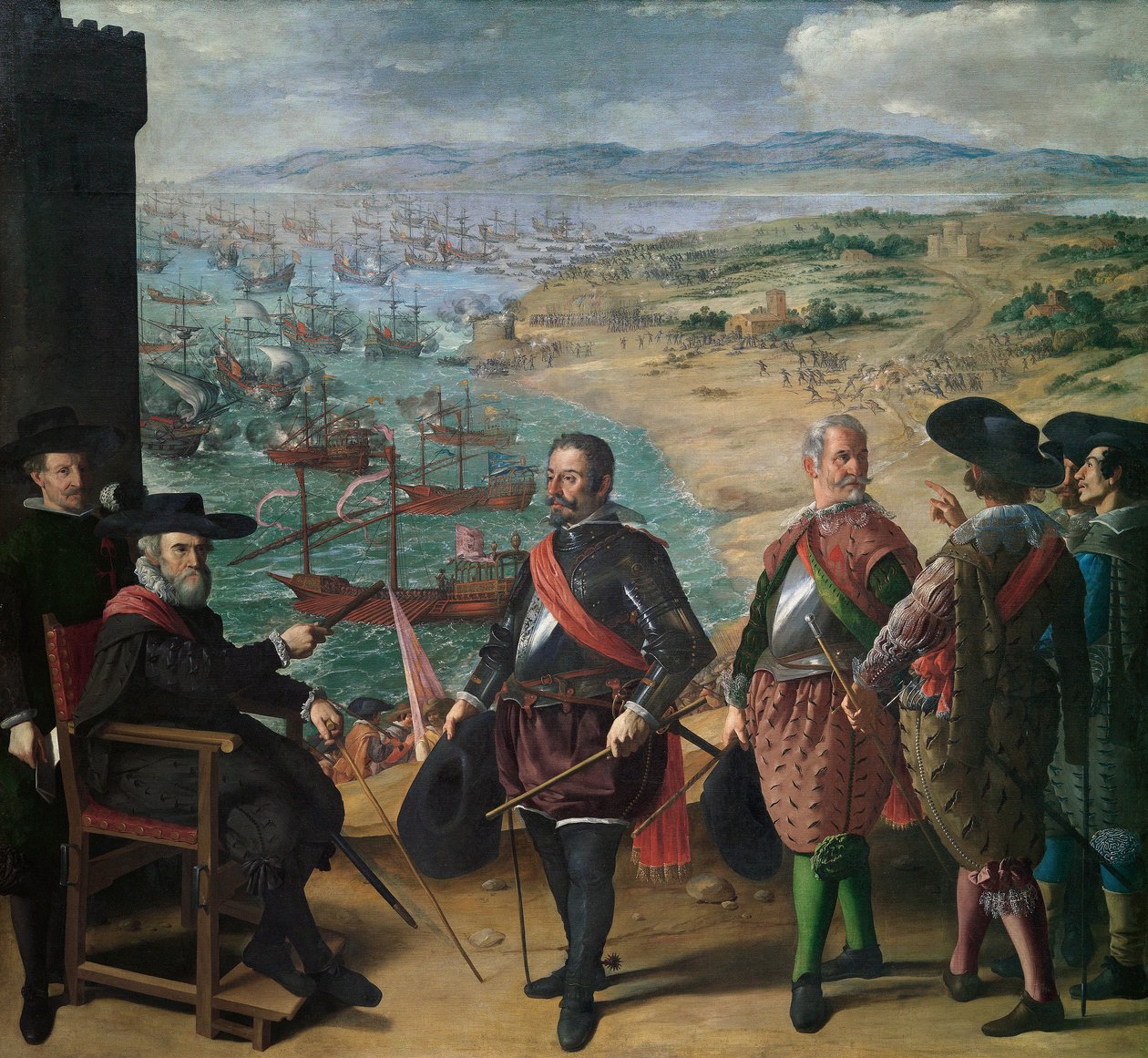 Forsvar af Cadiz mod englænderne af Francisco de Zurbaran