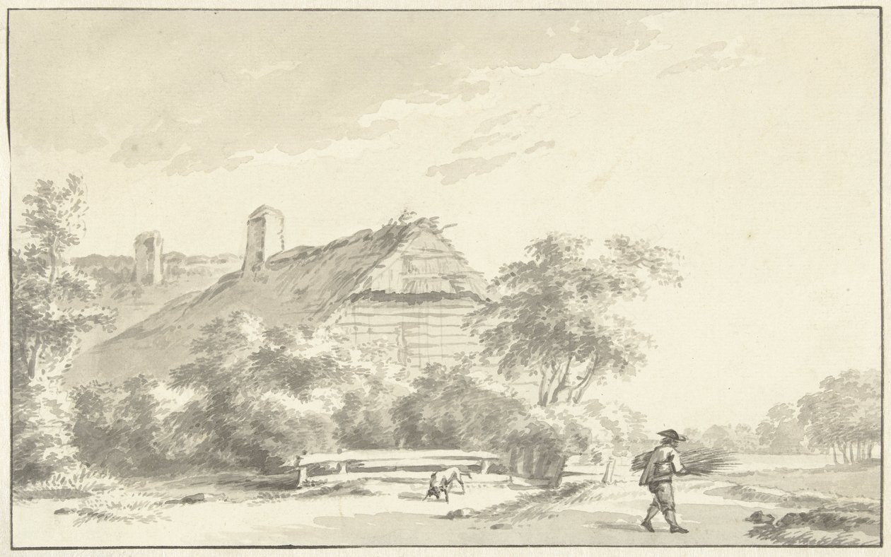 Bonde til en gård af Franciscus Andreas Milatz