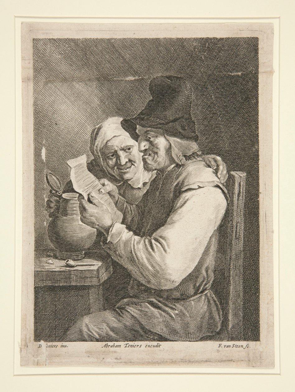 Par læser et brev af Franciscus van der Steen