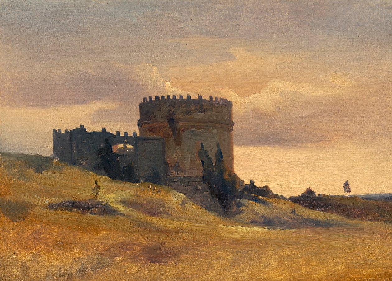 Cecaelia Metellas grav, ca. 1830 af Francois Antoine Leon Fleury