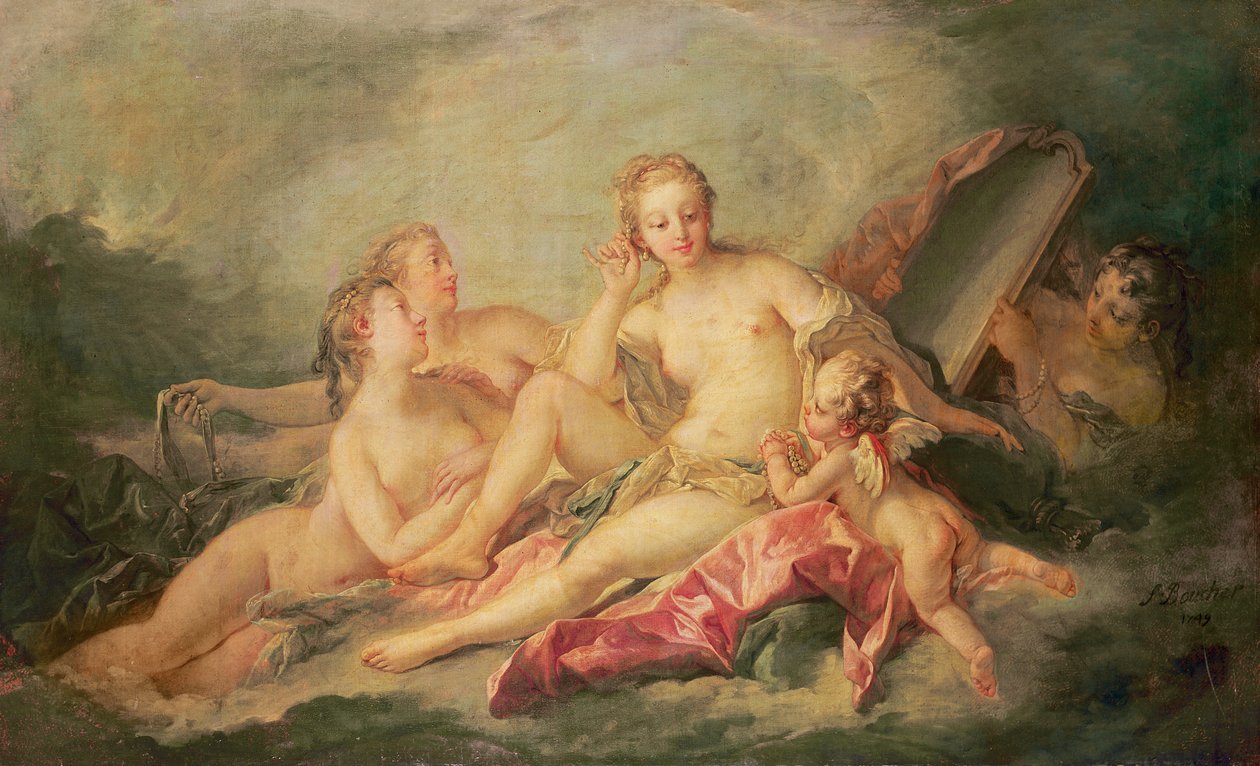 The Toilet of Venus, 1749 af François Boucher