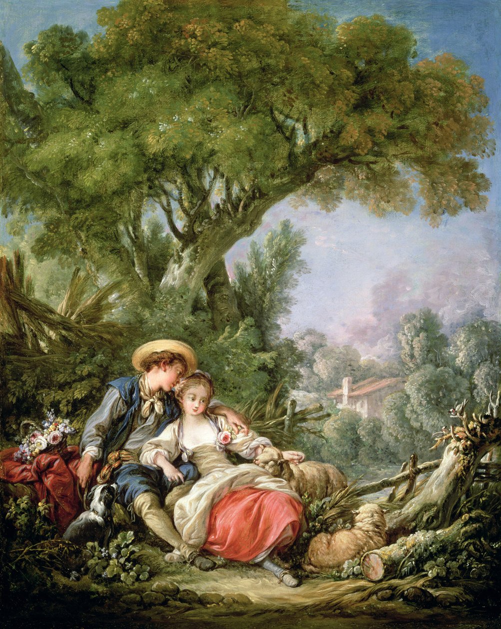 Resten, 1764 af François Boucher