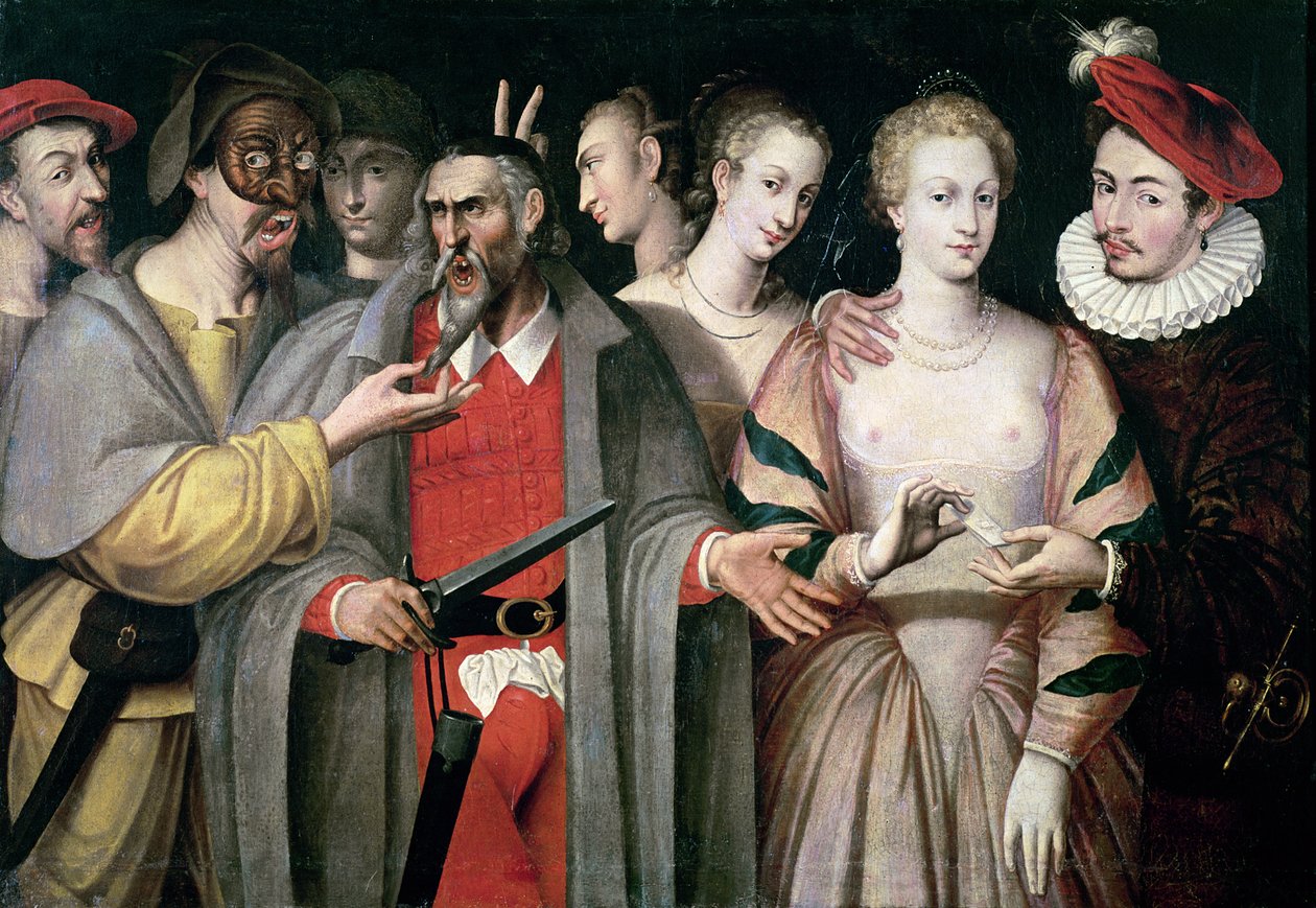 Skuespillere fra Commedia dell