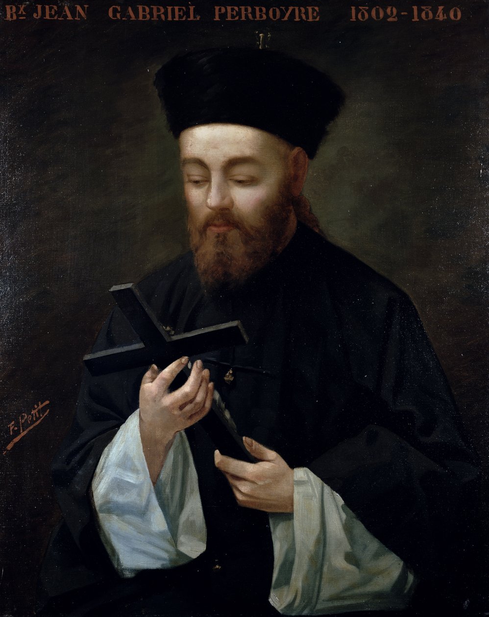 Portræt af Jean-Gabriel Perboyre (1802-40) af Francois Constant Petit