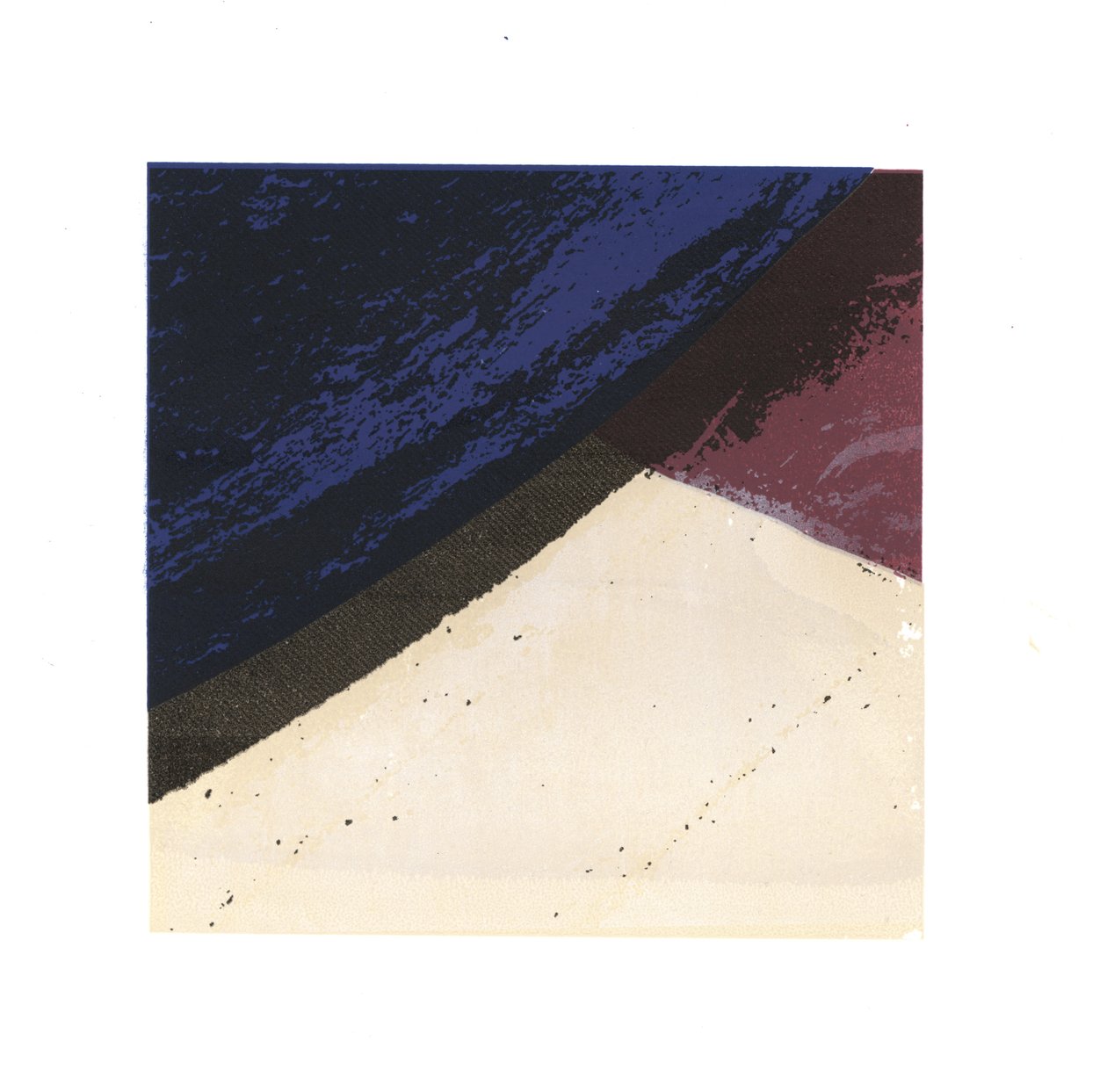 Terrasse, 2105, (screenprint på papir) af Francois Domain