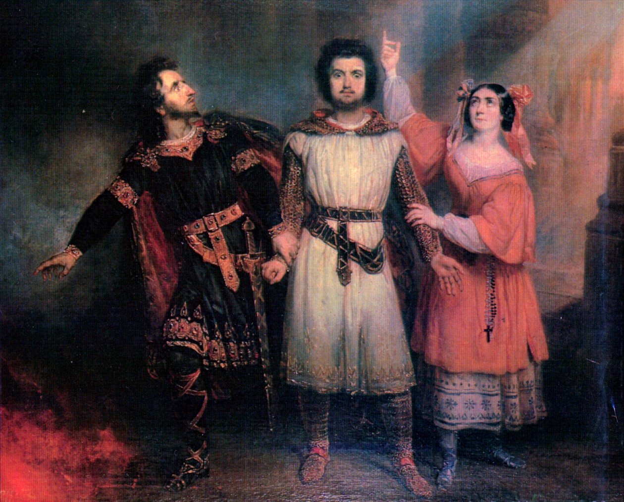 Trioakt5 Robert le Diable af Meyerbeer af Francois Gabriel Guillaume Lepaulle