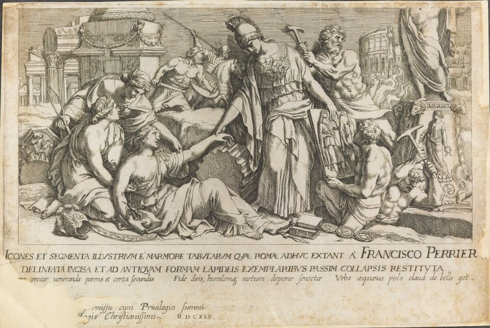 kampens scene af Francois Perrier