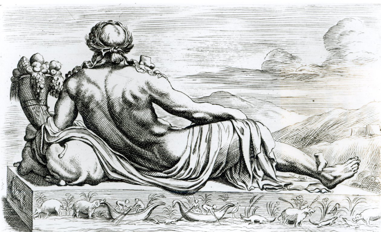 Nilen, ca. 1653 (se 275580 og 275581) af Francois Perrier