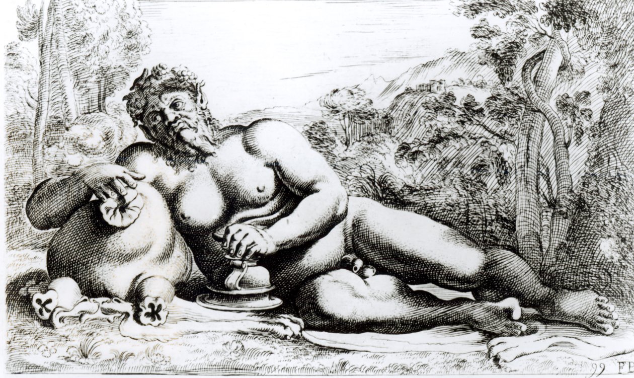 Silenus, ca. 1653 af Francois Perrier