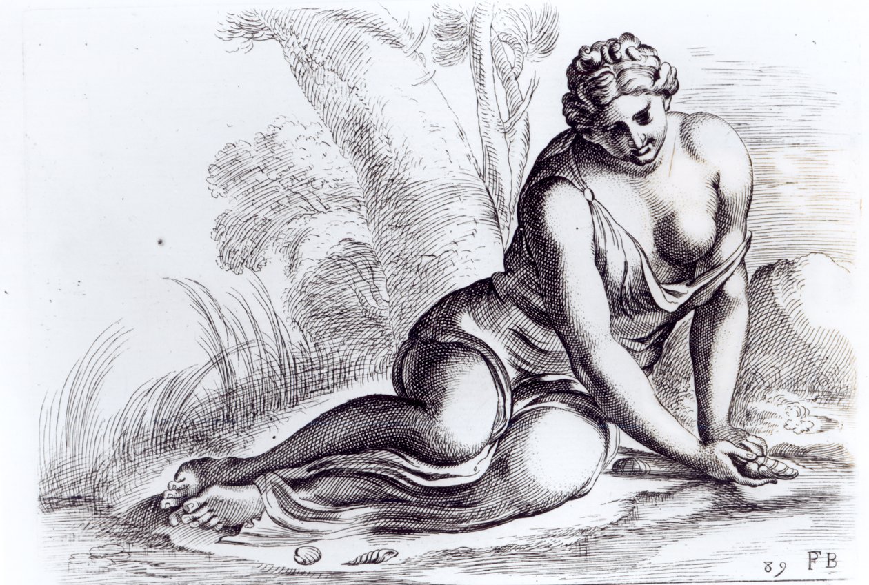 Venus i Borghese-haven, ca. 1653 af Francois Perrier