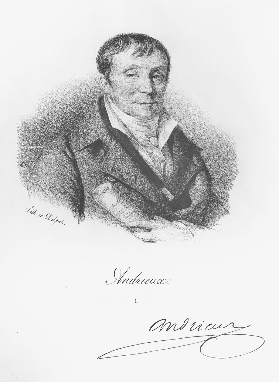 Francois Andrieux af Francois Seraphin Delpech