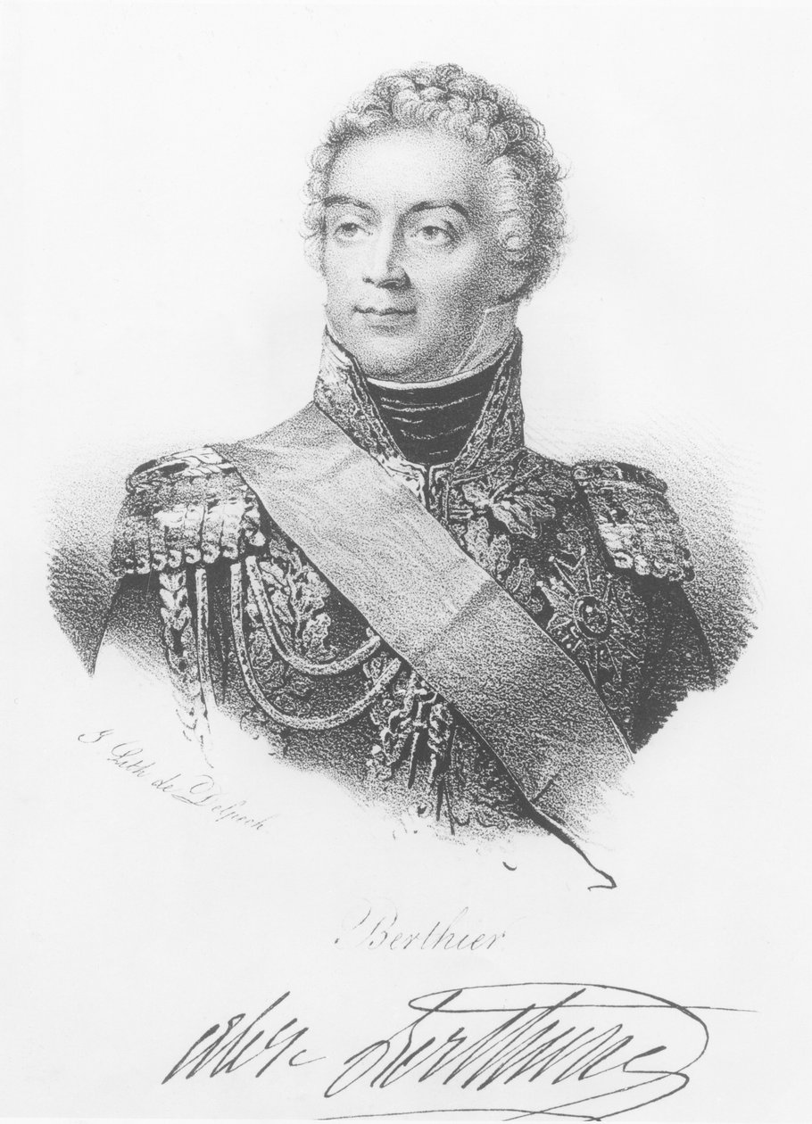 Marskal Berthier af Francois Seraphin Delpech