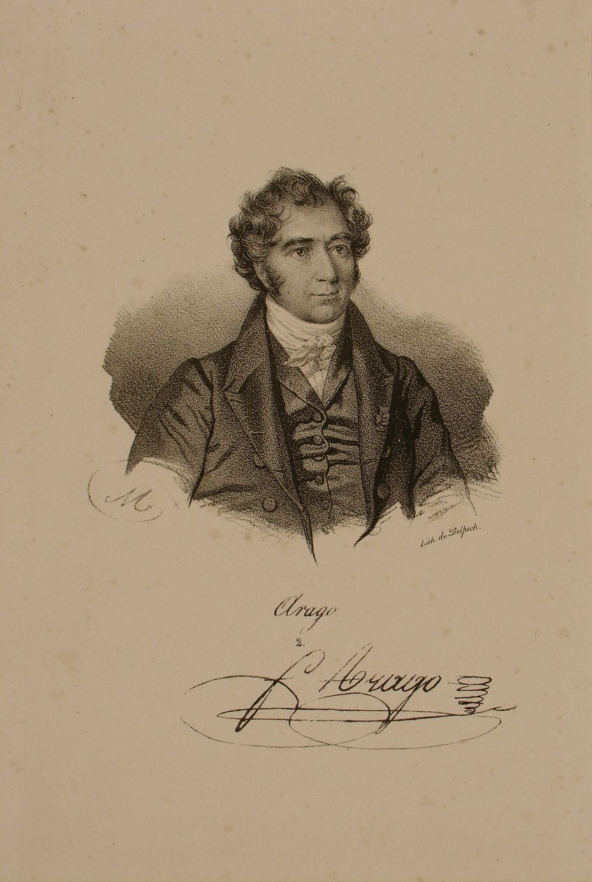 Portræt af Dominique Francois Jean Arago (1786-1853) af Francois Seraphin Delpech