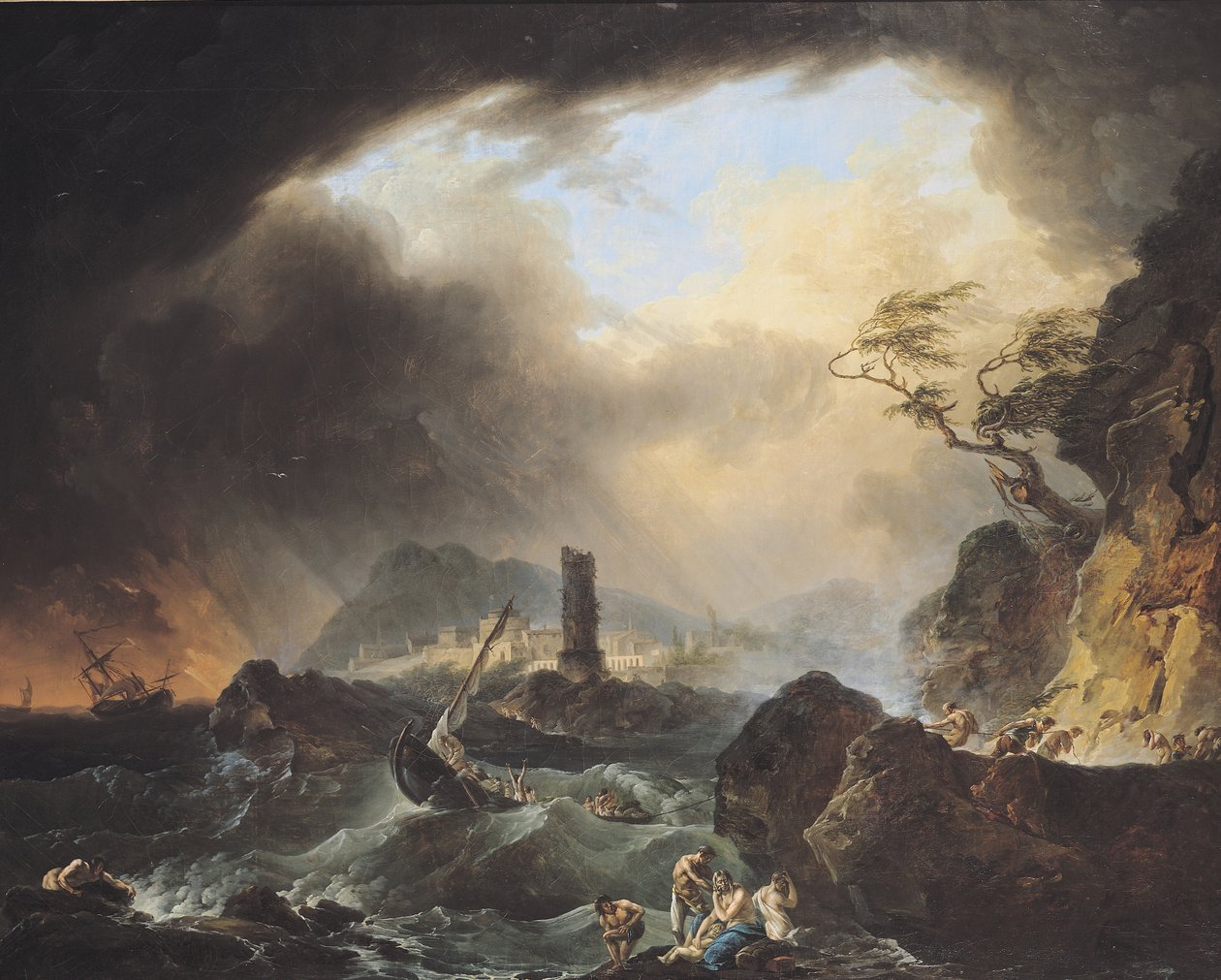Stormen af Francois Valentin Gazard