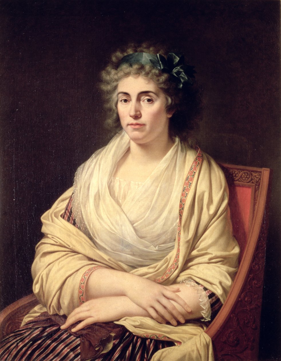 Louise Maximilienne Caroline, grevinde af Albany (1752-1824) af Francois Xavier Fabre