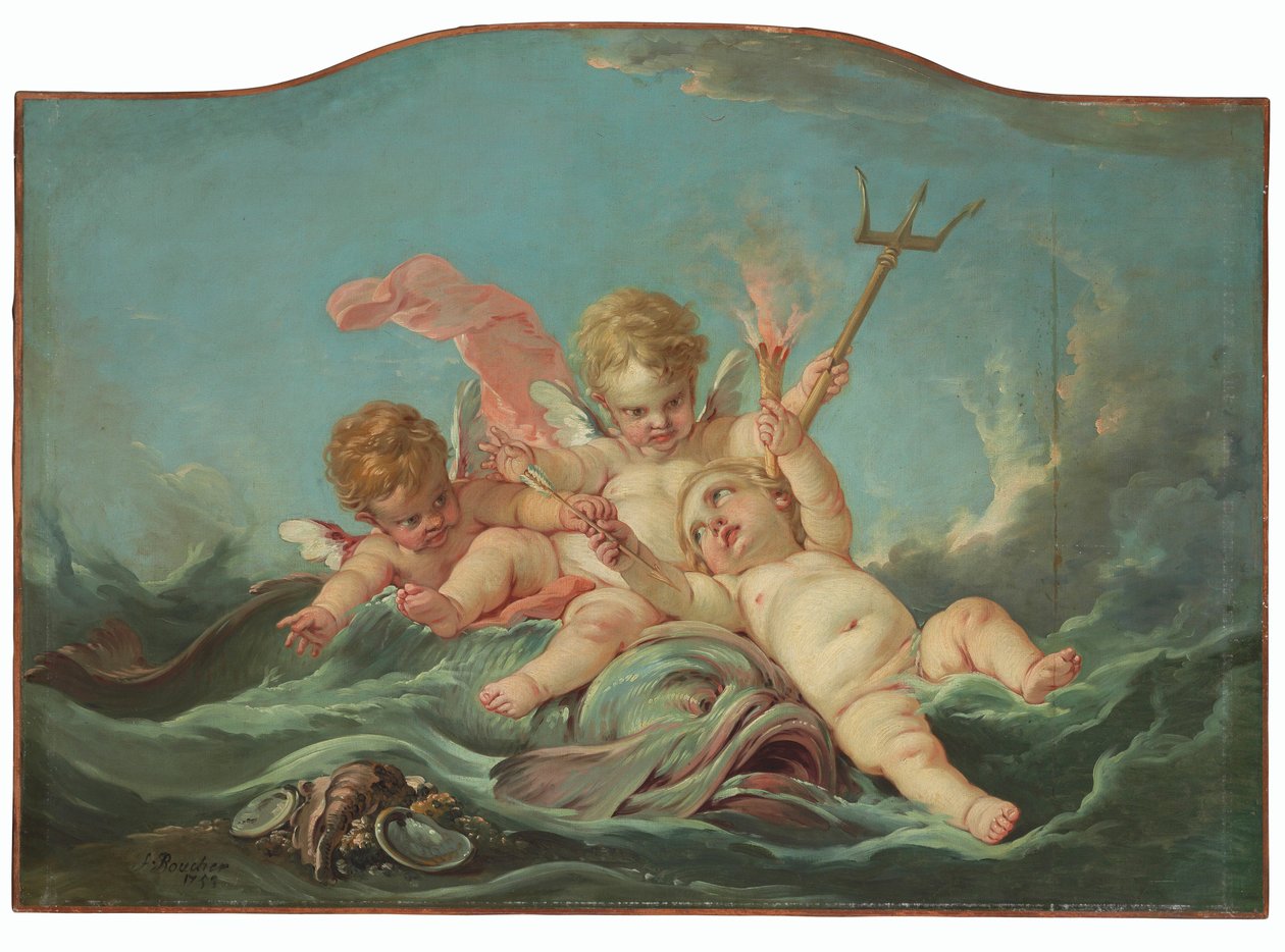 En allegori om vand af François Boucher