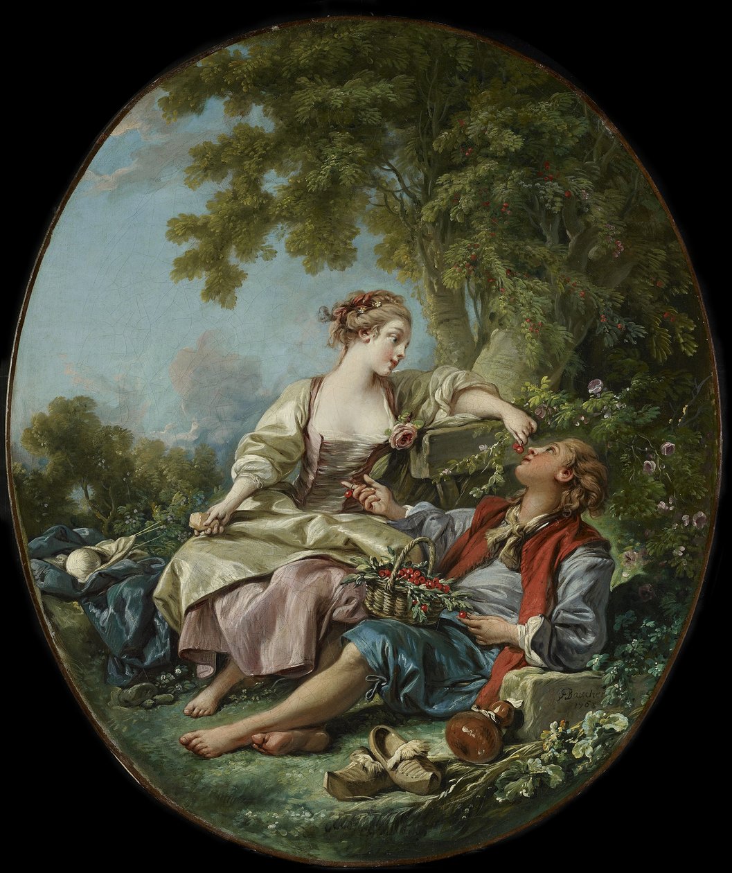 Les Sabots [Træskoene] af François Boucher