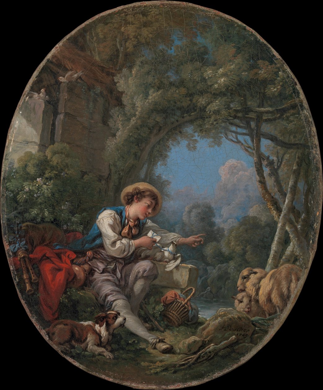 Sendebudets udsendelse af François Boucher