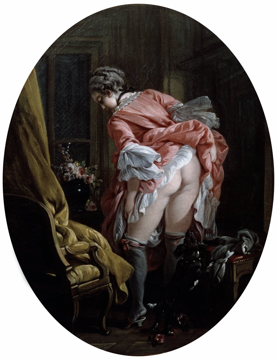 Den hævede nederdel af François Boucher