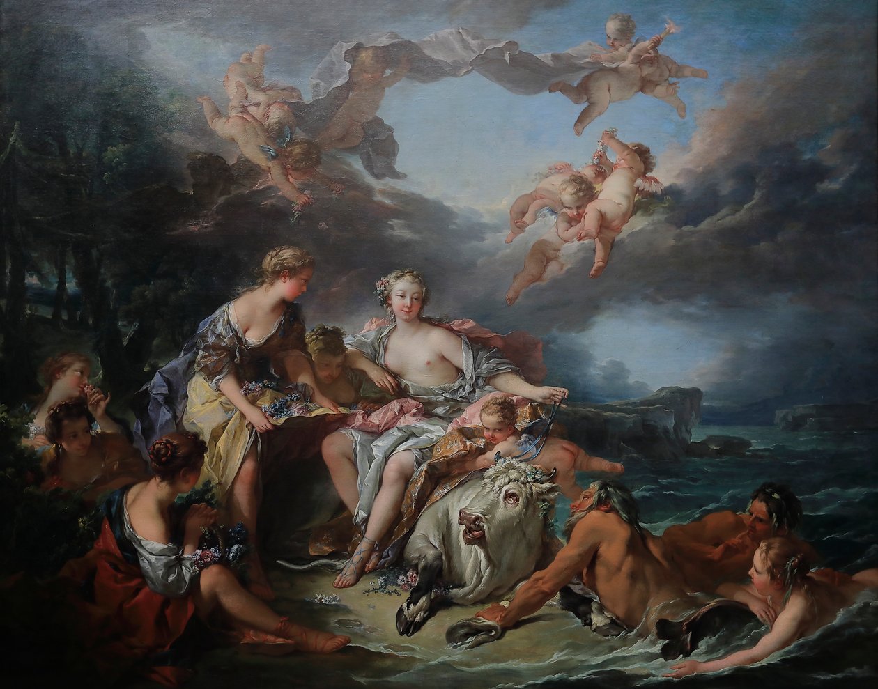 Europas voldtægt af François Boucher