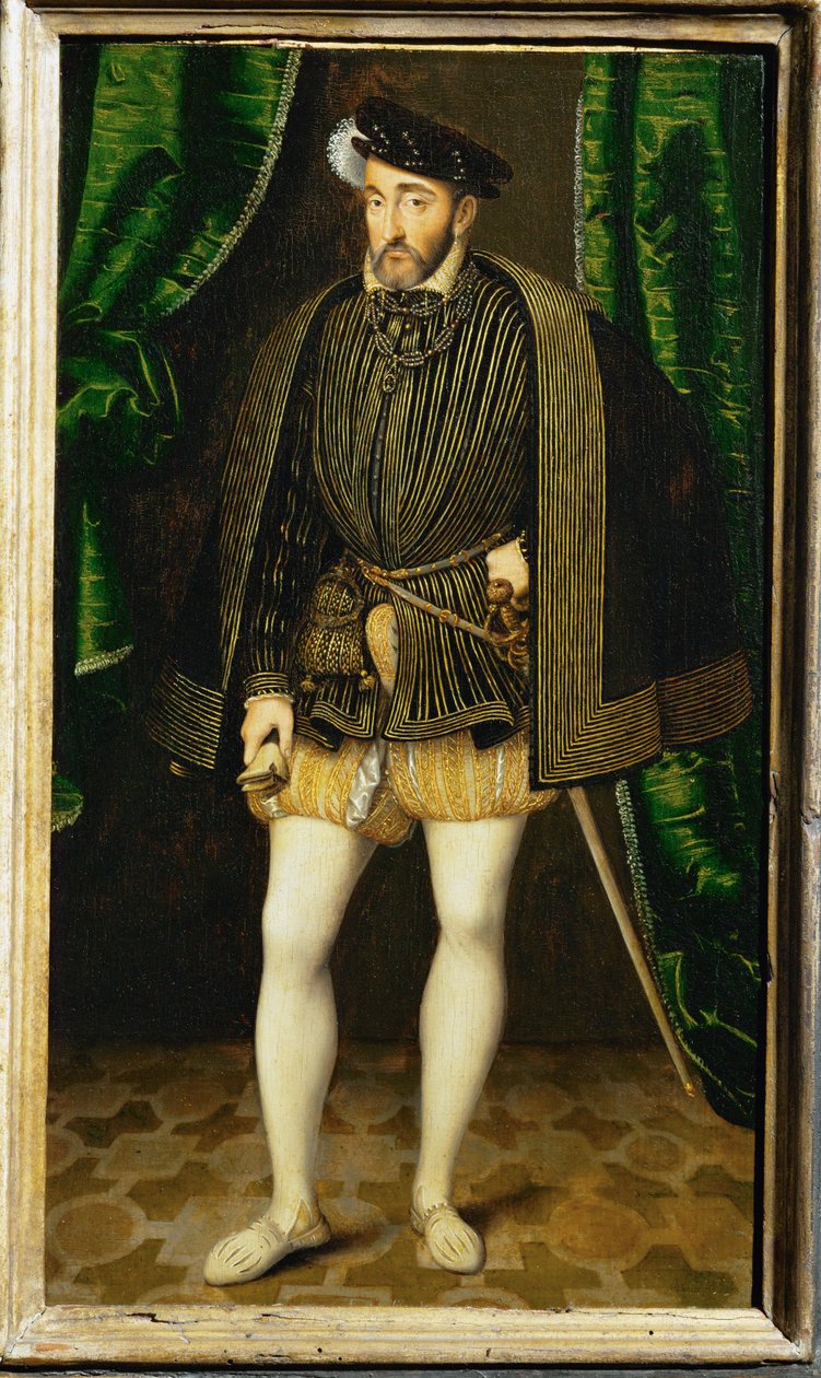 Henri II, konge af Frankrig ... af François Clouet