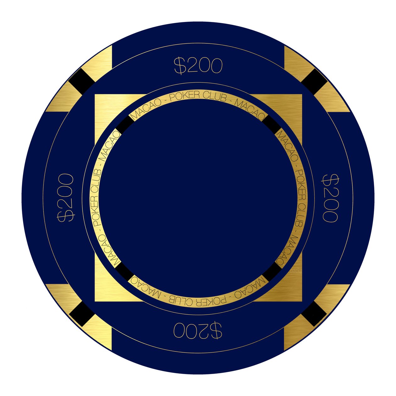 PokerChip, 2015, digital, af Francois Domain