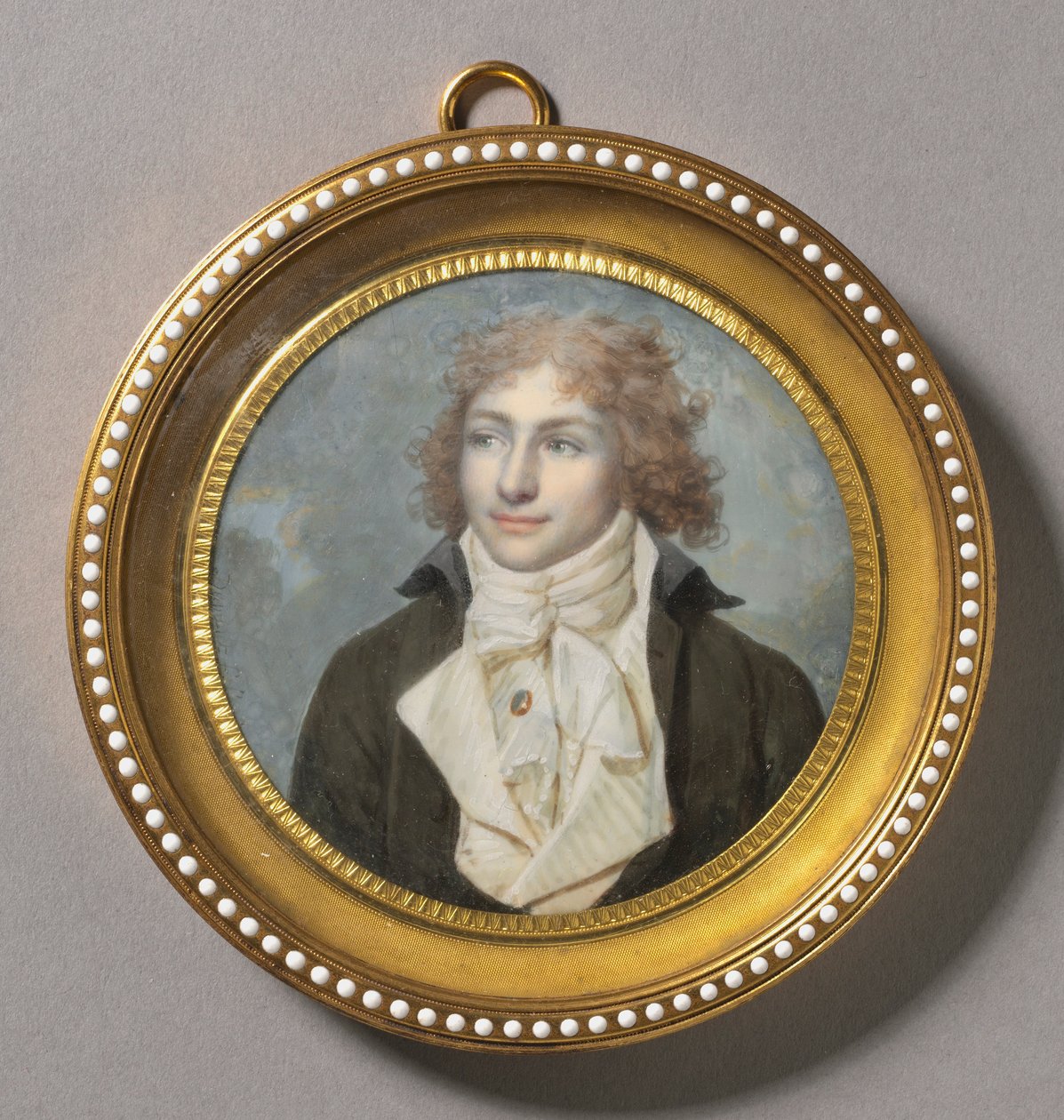 Portræt af en mand, 1794-1795. af Francois Dumont
