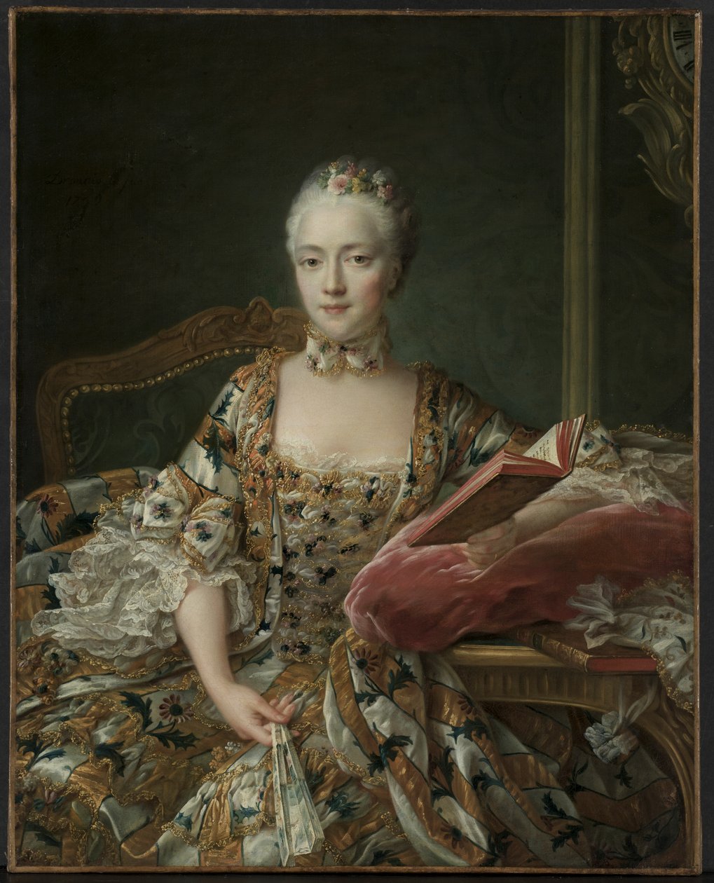 Portræt af Marquise d