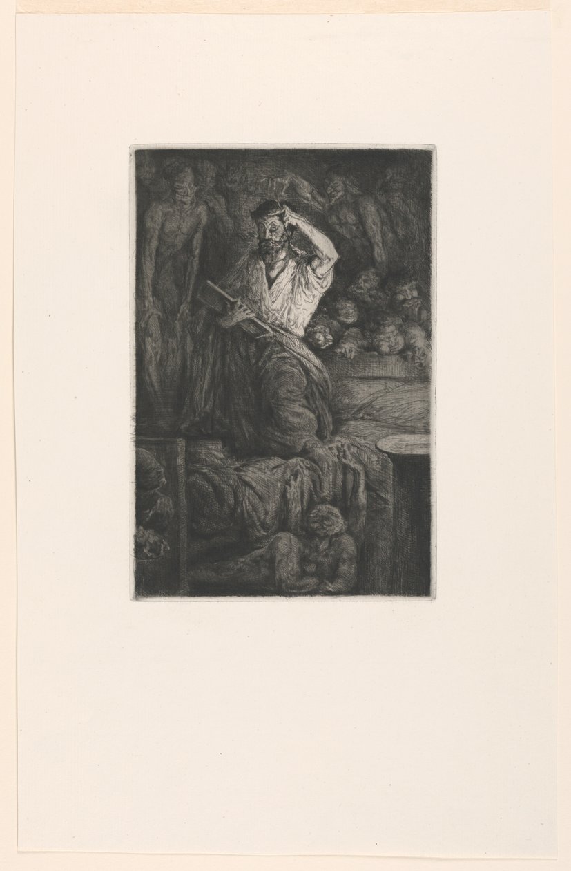 Et mareridt af Francois Nicolas Chifflart