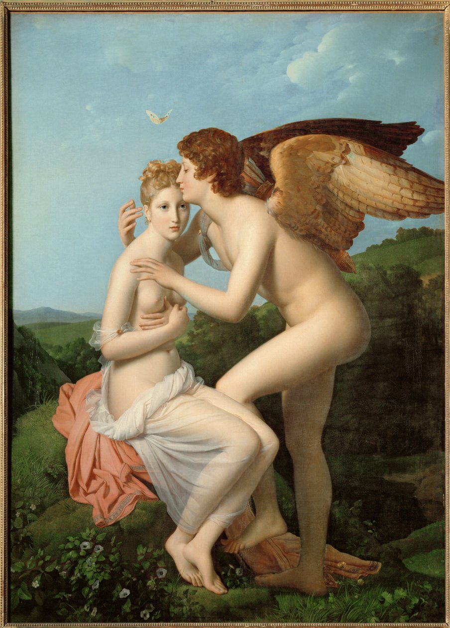 Amor og Psyke ... af Francois Pascal Simon Baron Gerard