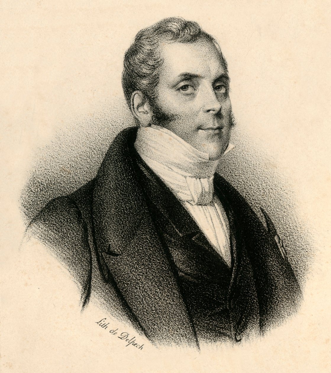 Auber, 1782-1871, c1830. af Francois Seraphin Delpech