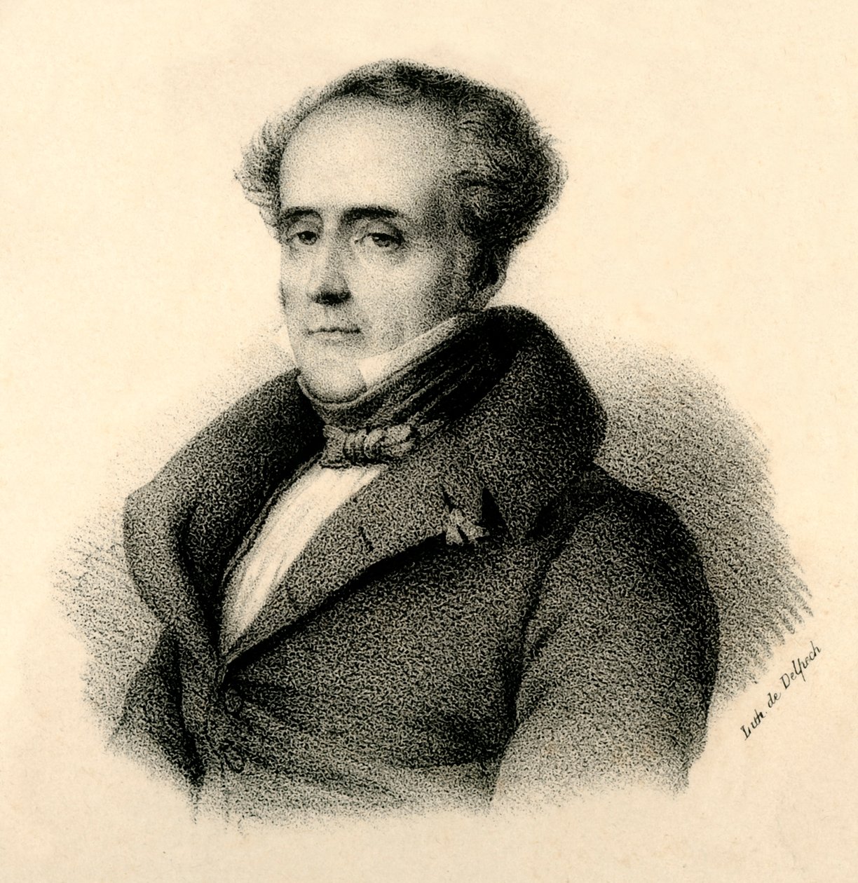 Chateaubriand, 1768- 1848, c1830. af Francois Seraphin Delpech