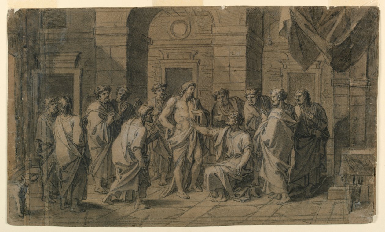 Tegning af Francois Verdier