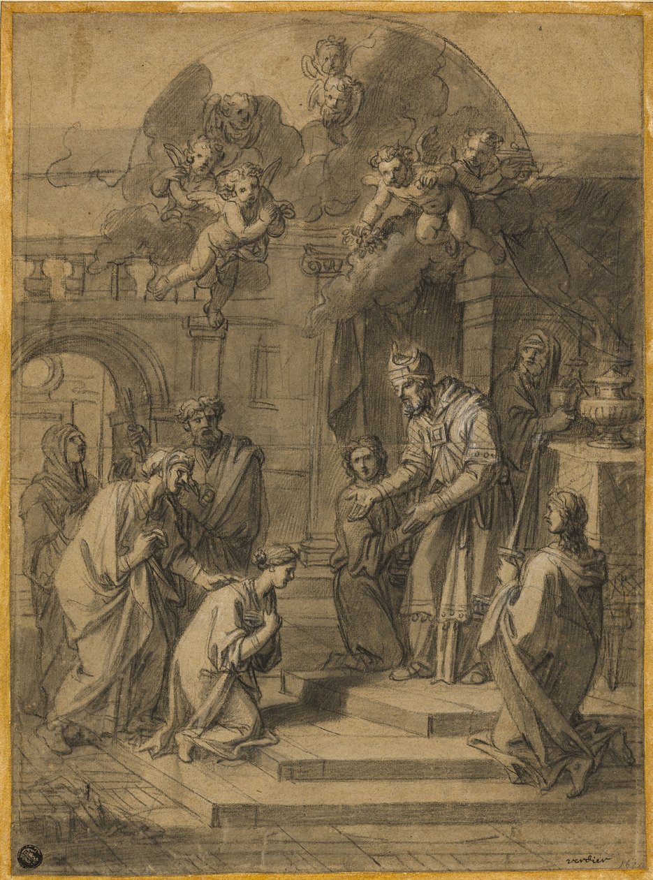 Præsentation af Jomfru Maria af Francois Verdier