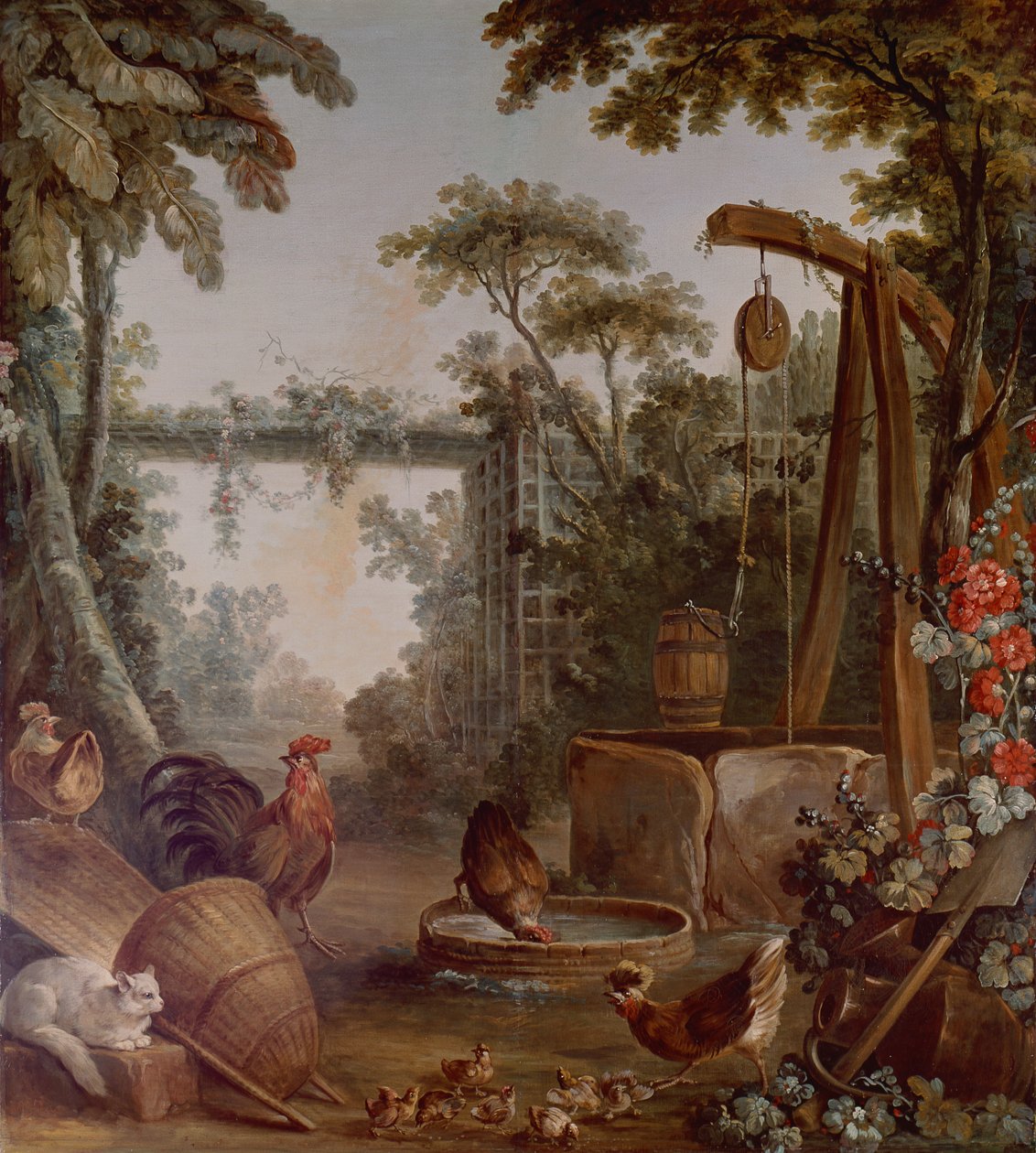 Gårdgården af François Boucher