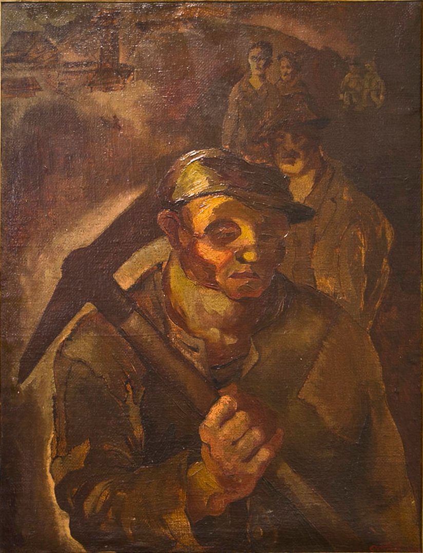 Hazel miner af Franjo Golob