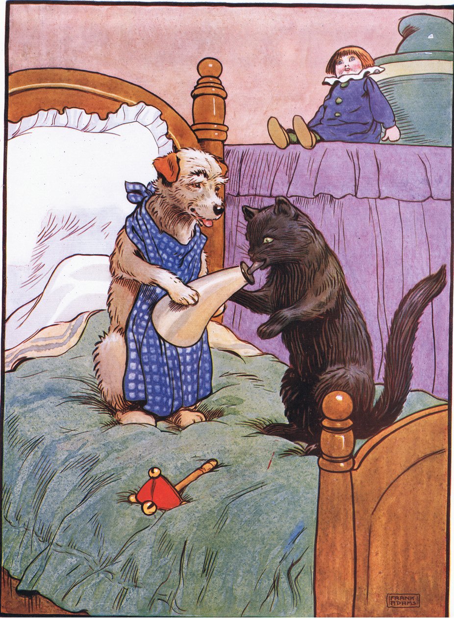 Hun gik til hattemagerne - for at købe ham en hat, da hun kom tilbage, fodrede han katten, 1930