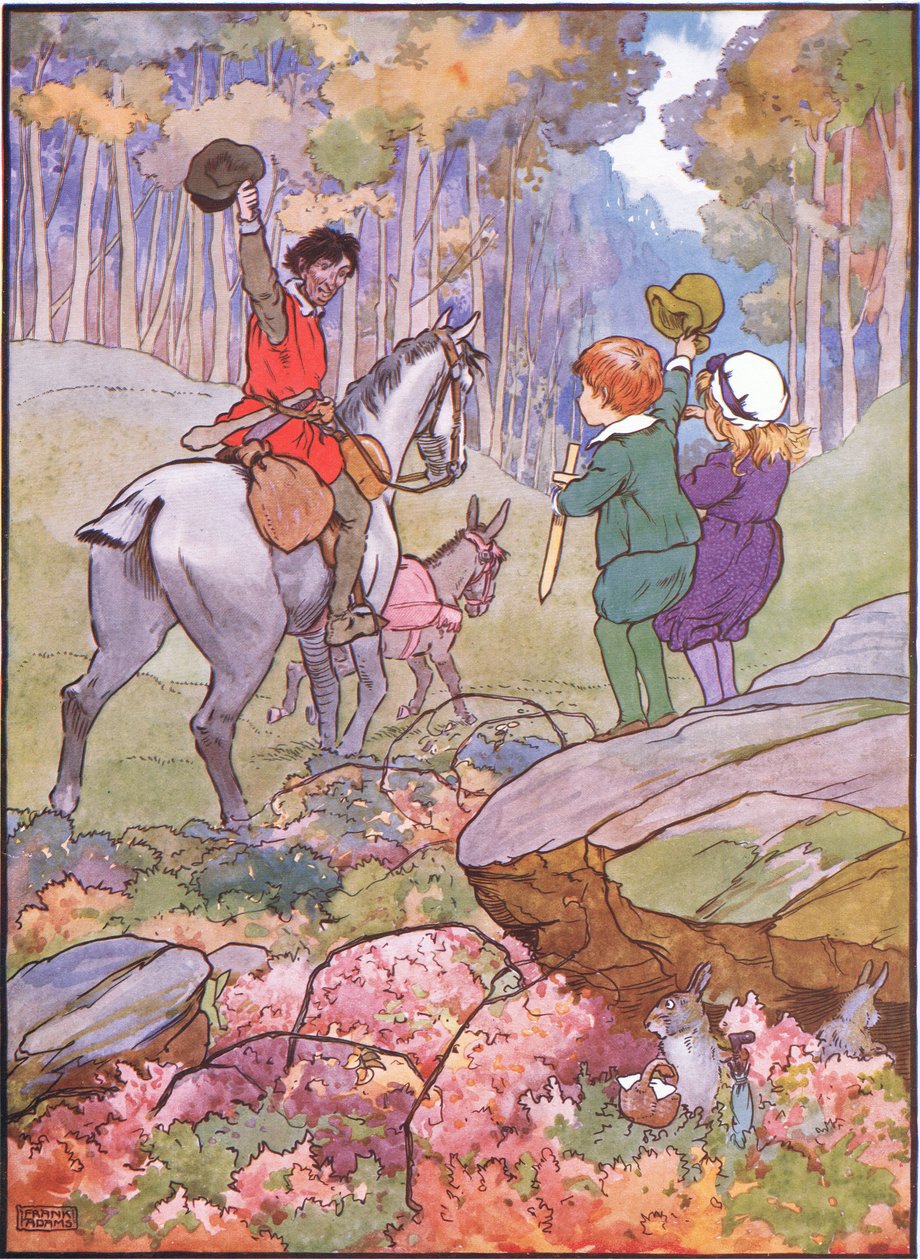 Bliv her, sagde han. Jeg bringer dig brød., 1930