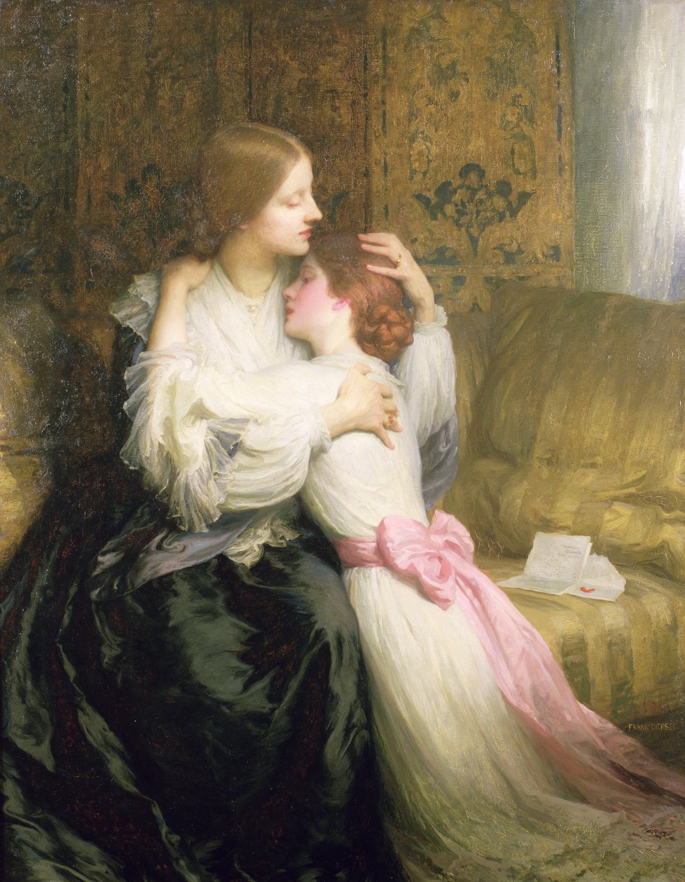 Moderen, 1907 af Frank Dicksee