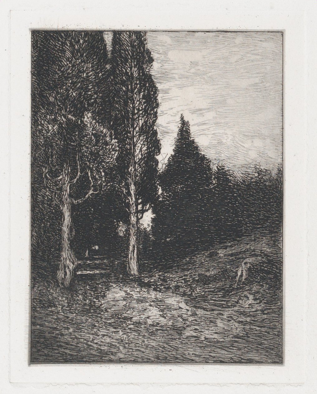 Landskab, ca. 1880-91. af Frank Anderson