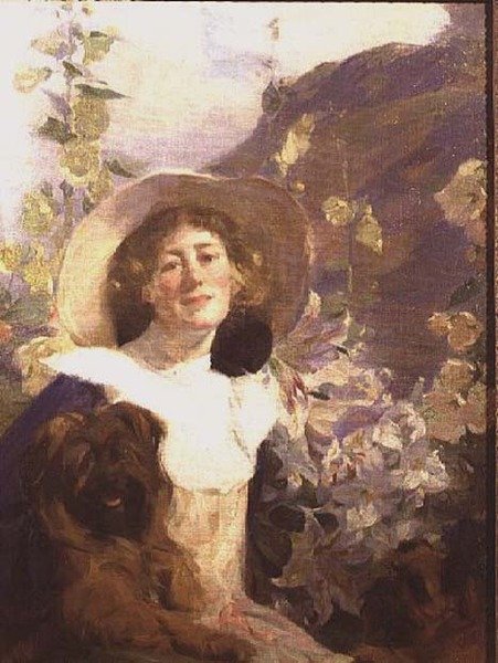 Kunstnerens Hustru Katherine af Frank Bramley