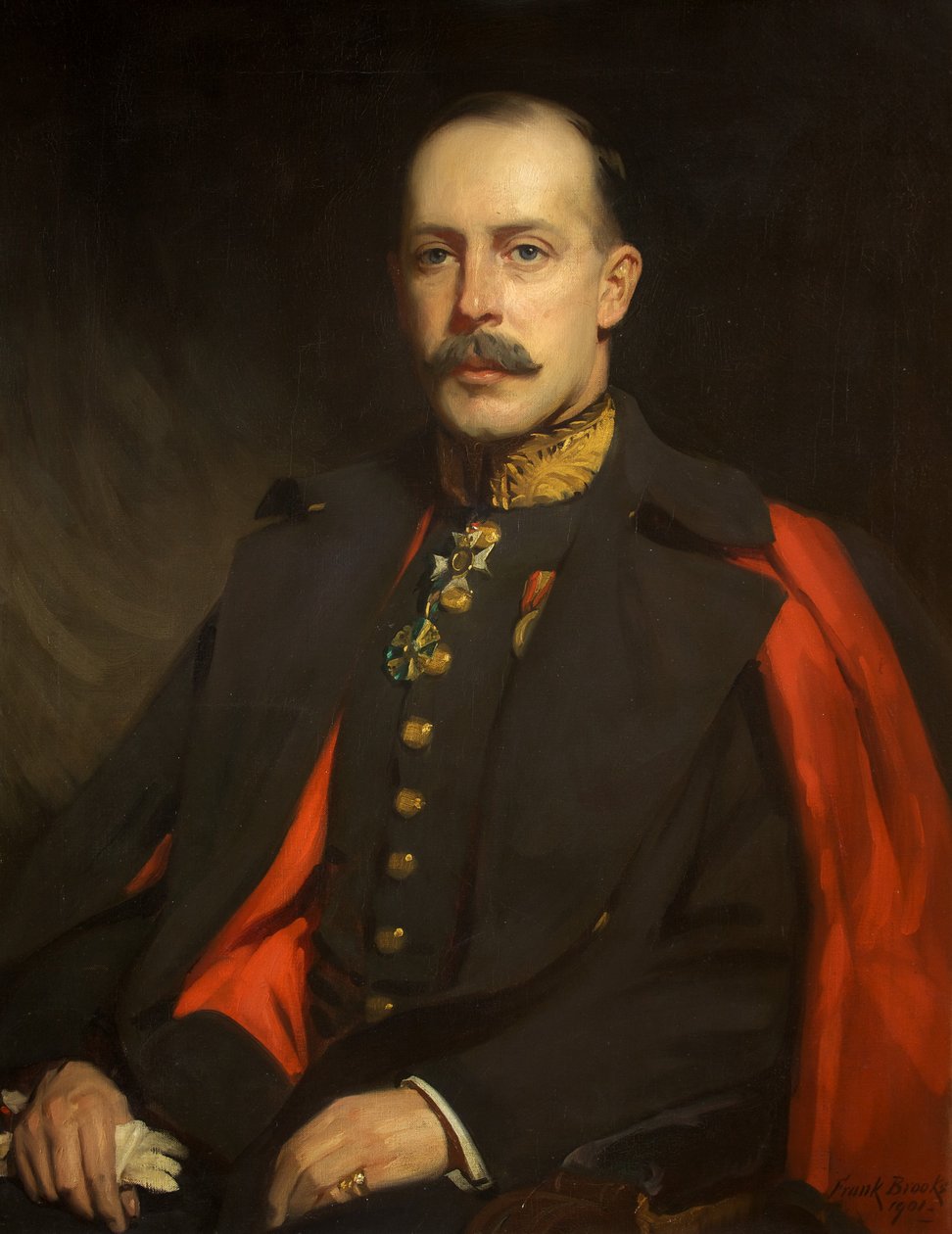 Portræt af Frederic Dundas Harford af Frank Brooks