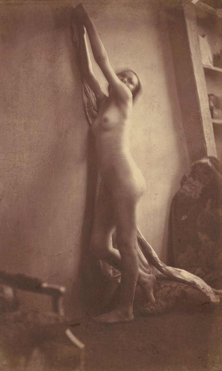 Nøgen, c. 1856. af Frank Chauvassaigne