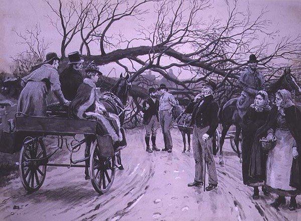 Det faldne træ af Frank Dadd