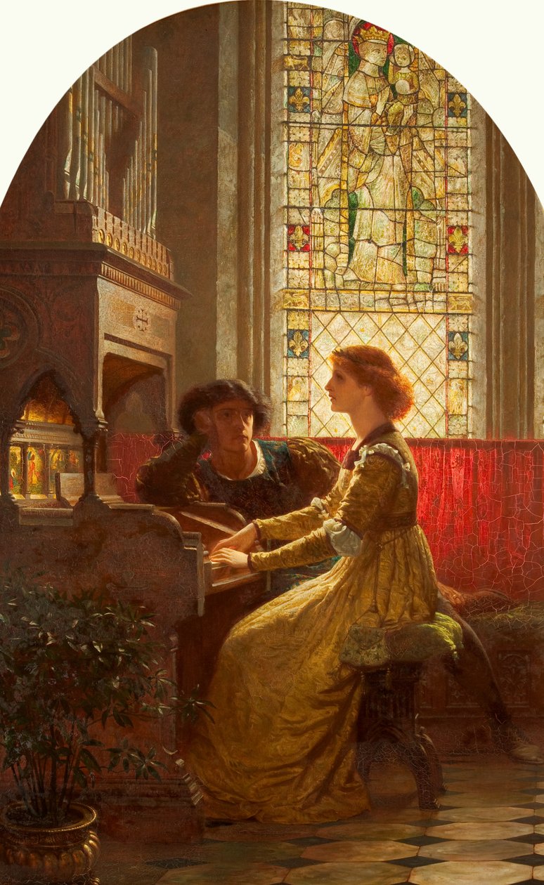 Harmoni, 1879 af Frank Dicksee