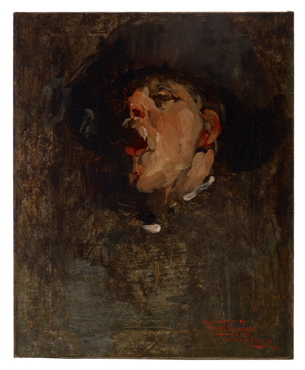 Selvportræt af Frank Duveneck